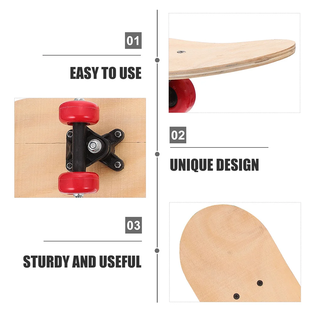 DIY Blank Skateboard Wooden Unfinished Board Creative Skateboard for Kids Teens Painting Graffiti Hand Eye Coordination
DIY Blank Skateboard Wooden Unfinished Board Creative Skateboard for Kids Teens Painting Graffiti Hand Eye Coordination