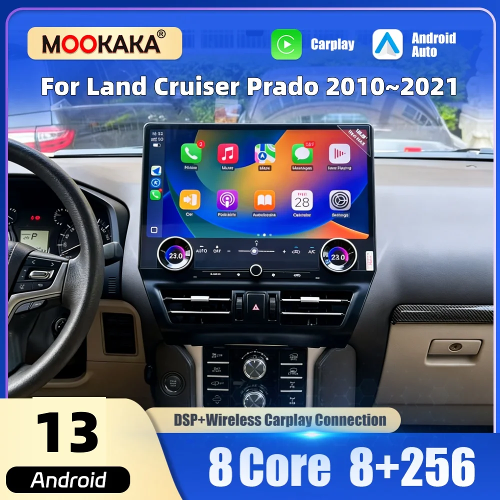 Мультимедийный проигрыватель для автомобиля с Android-экраном для Toyota Land Cruiser Prado 2010~2021, автомобильная магнитола с GPS-навигацией, поддержкой CarPlay и Auto Head Unit.
Мультимедийный проигрыватель для автомобиля с Android-экраном для Toyota Land Cruiser Prado 2010~2021, автомобильная магнитола с GPS-навигацией, поддержкой CarPlay и Auto Head Unit.