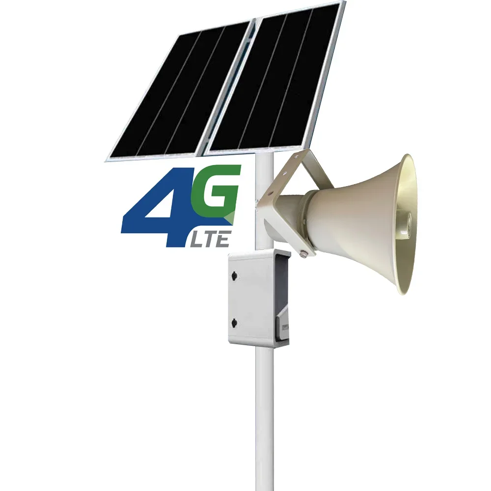 Наружная PA система 4G беспроводная сеть IP/WIFI звуковой динамик поддержка солнечного источника питания 30 Вт 50 Вт 100 Вт
Наружная PA система 4G беспроводная сеть IP/WIFI звуковой динамик поддержка солнечного источника питания 30 Вт 50 Вт 100 Вт