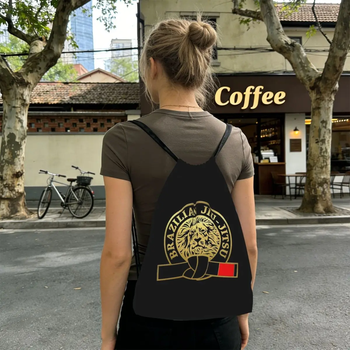 Jiu-Jitsu Warrior Japanese Bjj Gi And Black Belt Mma Backpacks Portable Drawstring Bags Shoes Bag Book Bags for Travel School
Jiu-Jitsu Warrior Japanese Bjj Gi And Black Belt Mma Backpacks Portable Drawstring Bags Shoes Bag Book Bags for Travel School