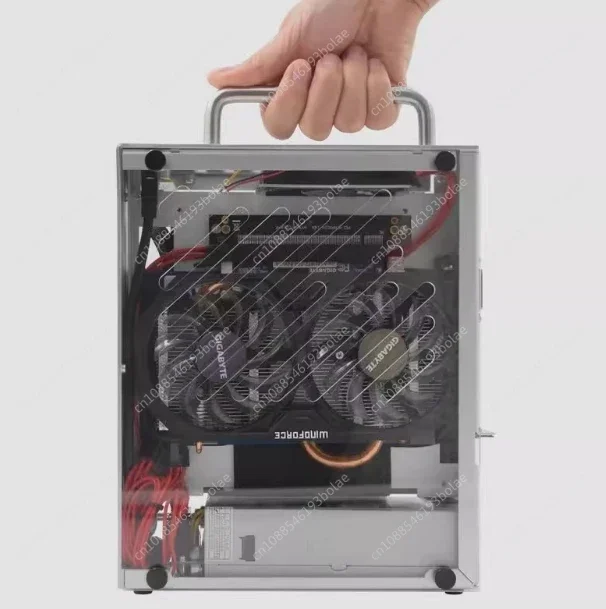 Корпус S3 MINI ITX, алюминиевый 5-литровый игровой маленький корпус для ПК с поддержкой ручки RTX3060/13600, компактный компьютерный чехол формата А4
Корпус S3 MINI ITX, алюминиевый 5-литровый игровой маленький корпус для ПК с поддержкой ручки RTX3060/13600, компактный компьютерный чехол формата А4