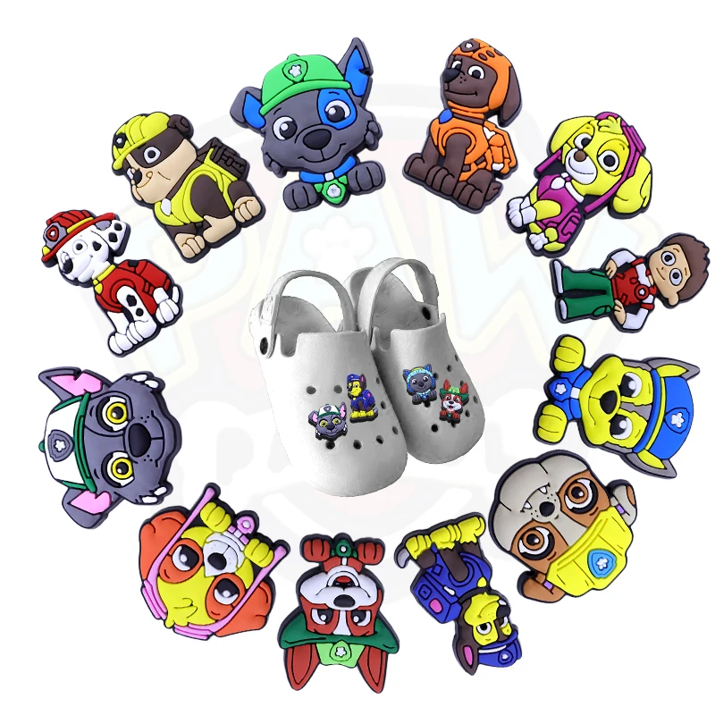 1/27pcs Boy Cute Brave Dog High Quality Shoe Charms Accessories DIY Decorations PVC Classic Clog Buckle for Kids Party Gifts
1/27pcs Boy Cute Brave Dog High Quality Shoe Charms Accessories DIY Decorations PVC Classic Clog Buckle for Kids Party Gifts