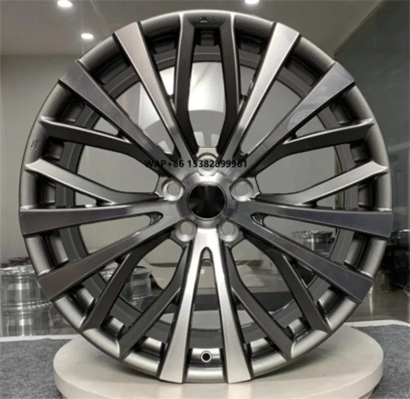 Кованые хромированные колесные диски из алюминиевого сплава, гиперчерная отделка, дизайн с несколькими спицами, новые универсальные легкосплавные колеса для легковых автомобилей
Кованые хромированные колесные диски из алюминиевого сплава, гиперчерная отделка, дизайн с несколькими спицами, новые универсальные легкосплавные колеса для легковых автомобилей