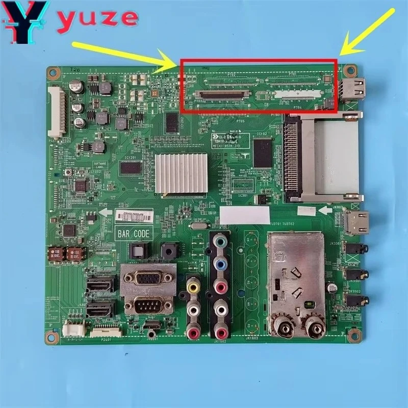 For LG TV Main Board EAX61766102 42LE4508-ZA 42LE5300 42LE4500 42LE4000 Motherboard EAX61766102(0) SCREEN T420HW07
For LG TV Main Board EAX61766102 42LE4508-ZA 42LE5300 42LE4500 42LE4000 Motherboard EAX61766102(0) SCREEN T420HW07