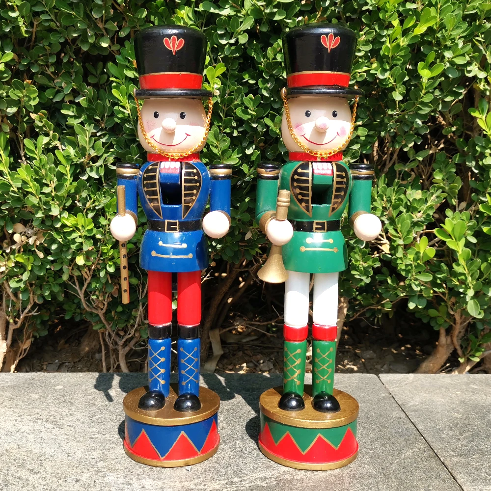 36 см подвижные куклы-куклы Ovely версия кукольных музыкантов «Щелкунчик», деревянная ручная роспись, ореховые солдаты King, D320
36 см подвижные куклы-куклы Ovely версия кукольных музыкантов «Щелкунчик», деревянная ручная роспись, ореховые солдаты King, D320