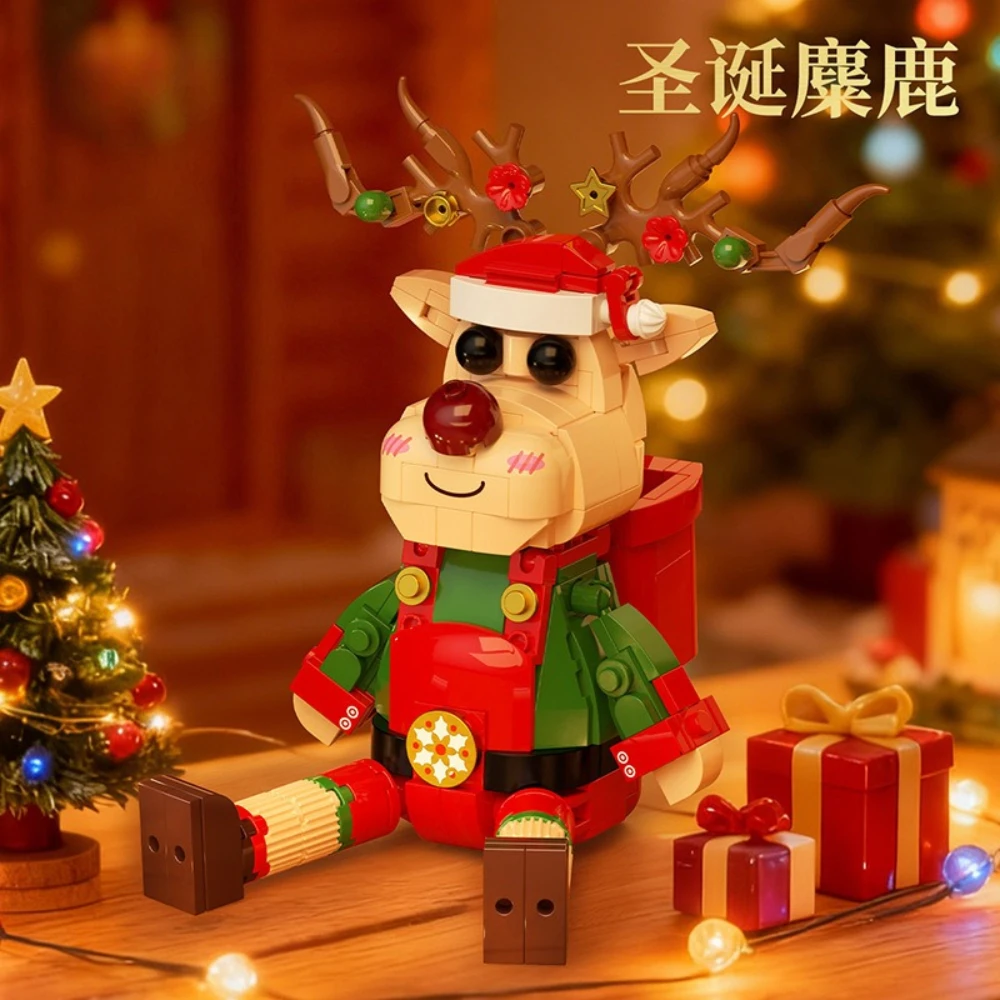 MOC Winter Christmas Reindeer Building Blocks Set Santa Claus Elk Support Holder DIY Toy For Children Birthday Holiday Xmas Gift
MOC Winter Christmas Reindeer Building Blocks Set Santa Claus Elk Support Holder DIY Toy For Children Birthday Holiday Xmas Gift