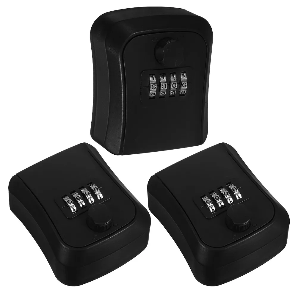 3Pcs Key Lock Box Wall Mount with Code Combination Safe Storage for Home Business Nursing Sites Lock Box Key Locker
3Pcs Key Lock Box Wall Mount with Code Combination Safe Storage for Home Business Nursing Sites Lock Box Key Locker