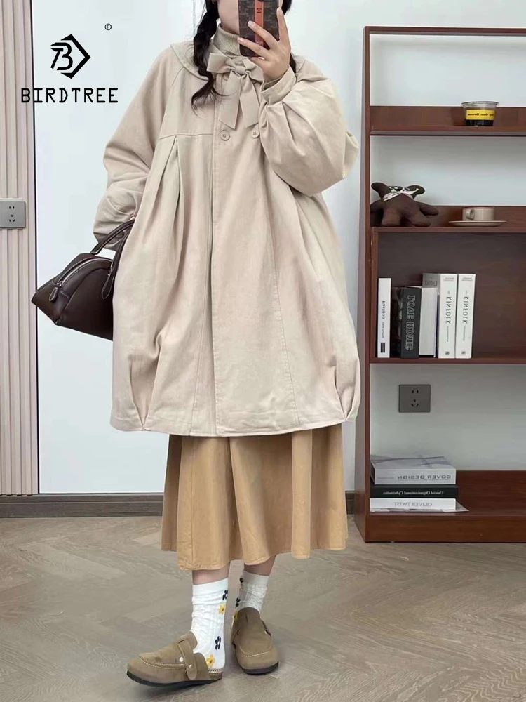 New Autumn Cotton Sweet Padded Jacket, Women Bow Thick Coat, Mori Girl Loose Japan Style Medium Long Outerwear, Winter C4N547CC
New Autumn Cotton Sweet Padded Jacket, Women Bow Thick Coat, Mori Girl Loose Japan Style Medium Long Outerwear, Winter C4N547CC