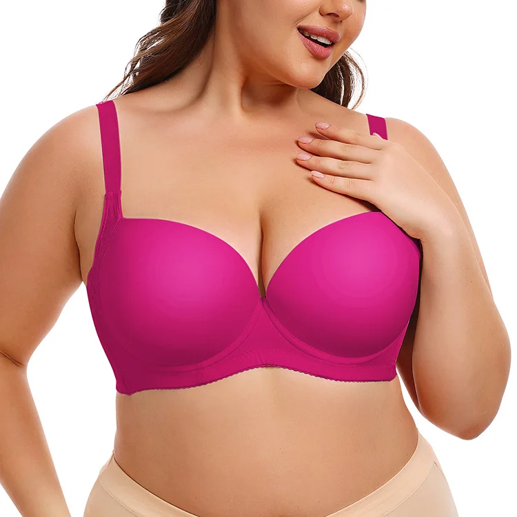 34 36 38 40 42 44 46 Smooth Steel Ring Adjustment Bra Brasier Mujer Plus Size Lingerie For Women Brassiere Femme Woman Clothes
34 36 38 40 42 44 46 Smooth Steel Ring Adjustment Bra Brasier Mujer Plus Size Lingerie For Women Brassiere Femme Woman Clothes