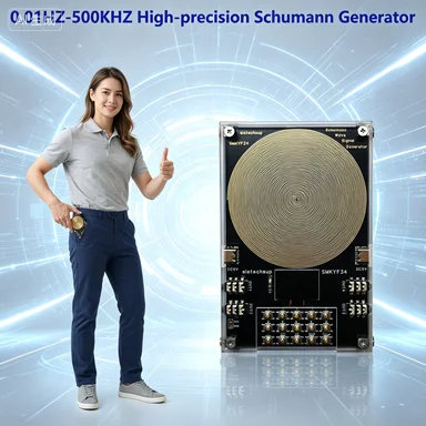7.83Hz Schumann Resonance Generator 0.01Hz-500kHz High Precision Module with OLED Display Timer 4 Antenna Ports Cascadeabl
7.83Hz Schumann Resonance Generator 0.01Hz-500kHz High Precision Module with OLED Display Timer 4 Antenna Ports Cascadeabl
