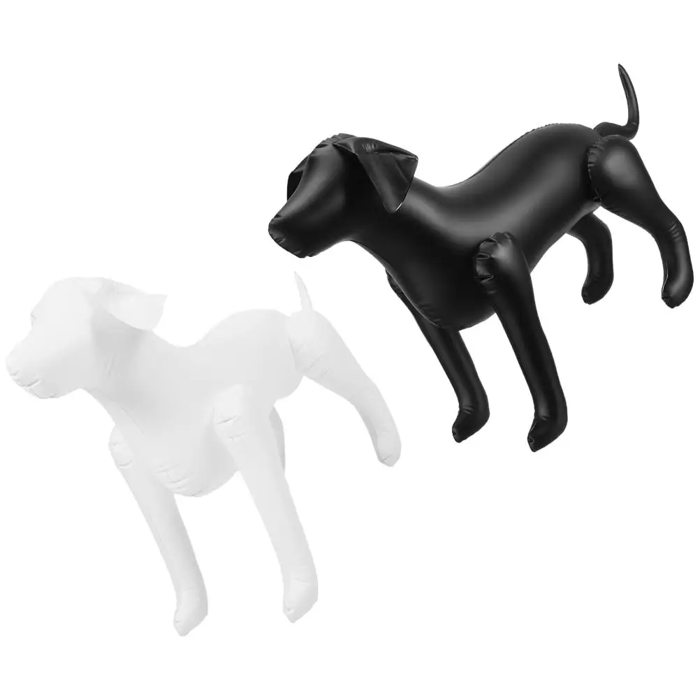 2Pcs Pet Clothing Models Inflatable Dog Mannequins PVC White Black Display Stand For Pet Shop Dog Clothes Decorations
2Pcs Pet Clothing Models Inflatable Dog Mannequins PVC White Black Display Stand For Pet Shop Dog Clothes Decorations