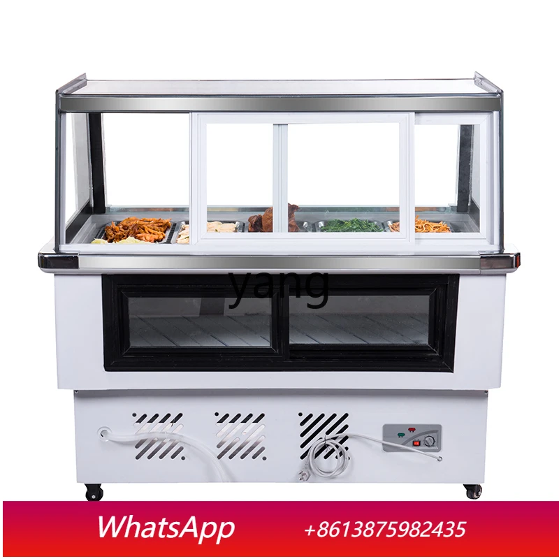 Холодильный витринный шкаф CX коммерческий, двухтемпературный, угловой, для готовых блюд, с подогревом, для холодных закусок и барбекю
Холодильный витринный шкаф CX коммерческий, двухтемпературный, угловой, для готовых блюд, с подогревом, для холодных закусок и барбекю