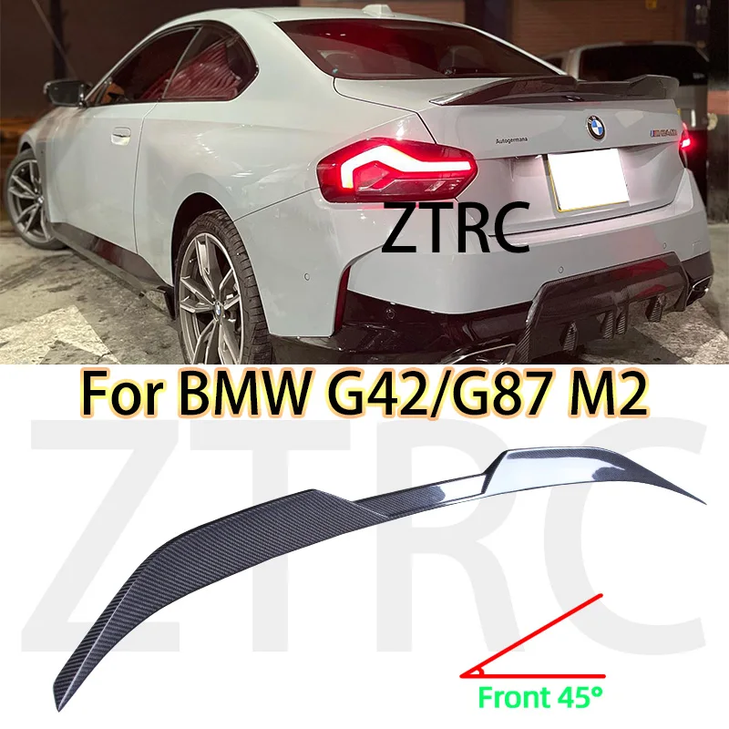 Car Spoiler For For BMW 2 Series G42 Couep/G87 M2 PRO Style Real Carbon fiber Rear Spoiler Trunk wing 2021-2024
Car Spoiler For For BMW 2 Series G42 Couep/G87 M2 PRO Style Real Carbon fiber Rear Spoiler Trunk wing 2021-2024