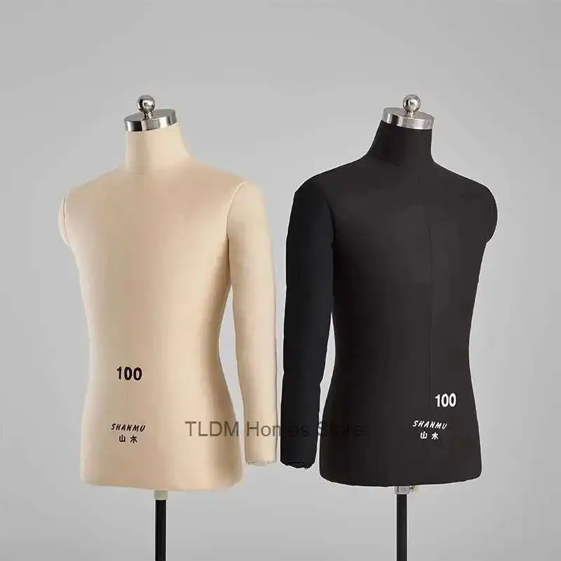 Male Half-length Mannequin with Legs Three-dimensional Sewing Mannequins Clothing Design Model with Metal Base Can Be Pined Z
Male Half-length Mannequin with Legs Three-dimensional Sewing Mannequins Clothing Design Model with Metal Base Can Be Pined Z