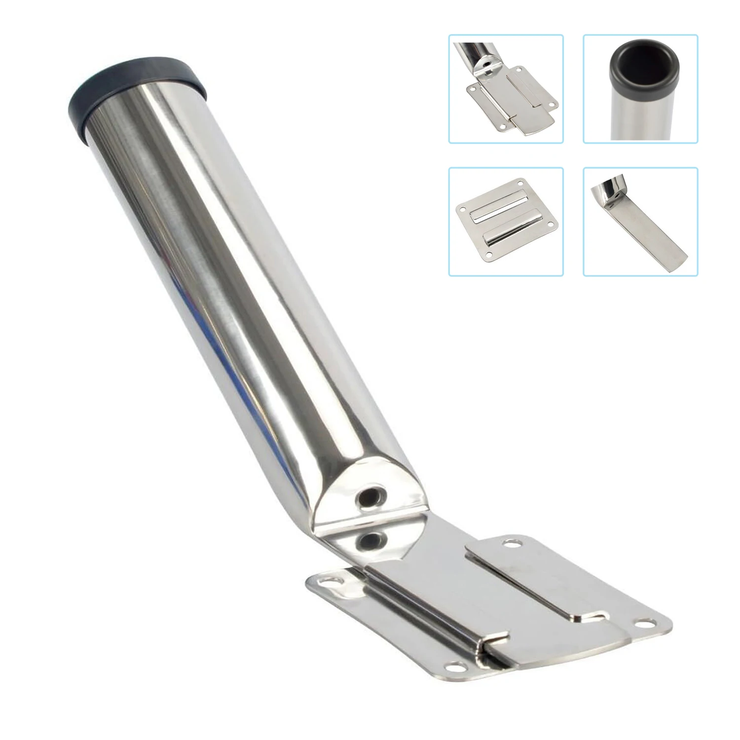 Fishing Rod Holders for Boat Stainless Steel Boat Rod Holders with Removable Mounting Brackets Marine Slide Mounted Pole Holders
Fishing Rod Holders for Boat Stainless Steel Boat Rod Holders with Removable Mounting Brackets Marine Slide Mounted Pole Holders