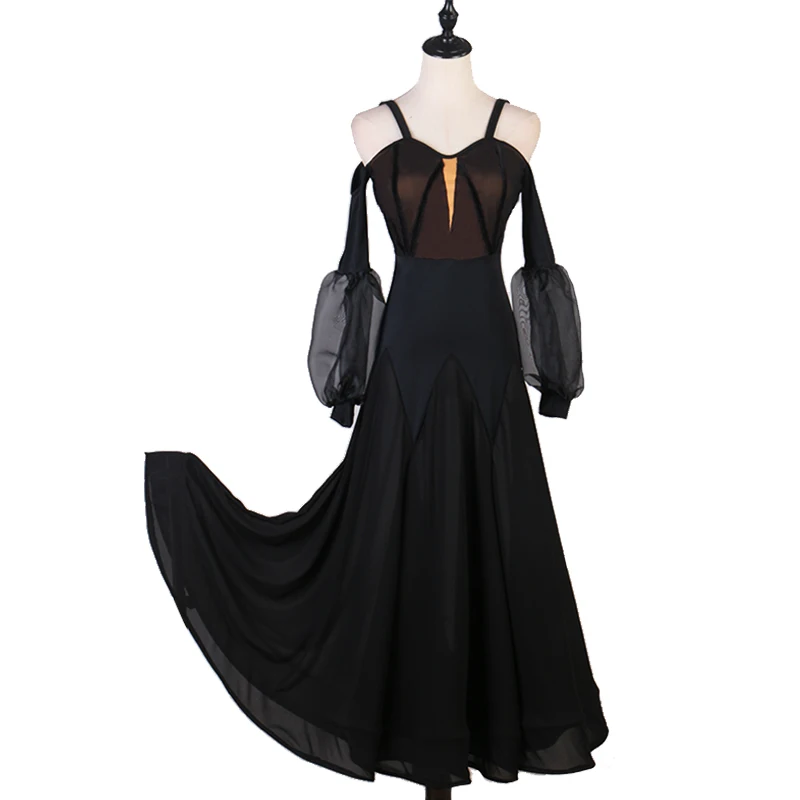 Women Standard Waltz Ballroom Dancing Dress New Lady's High Quality Black Sexy Waltz Ballroom Competition Dance Dresses
Women Standard Waltz Ballroom Dancing Dress New Lady's High Quality Black Sexy Waltz Ballroom Competition Dance Dresses