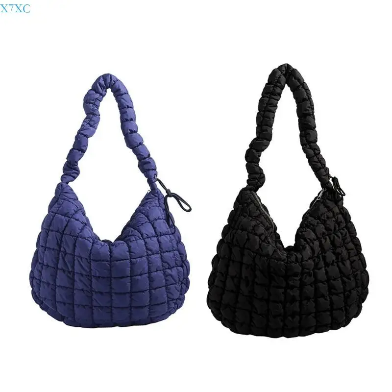 X7XC Women Shoulder Bag Large Capacity Crossbody Bag Quilted Commuting Bag Armpit Bag
X7XC Women Shoulder Bag Large Capacity Crossbody Bag Quilted Commuting Bag Armpit Bag