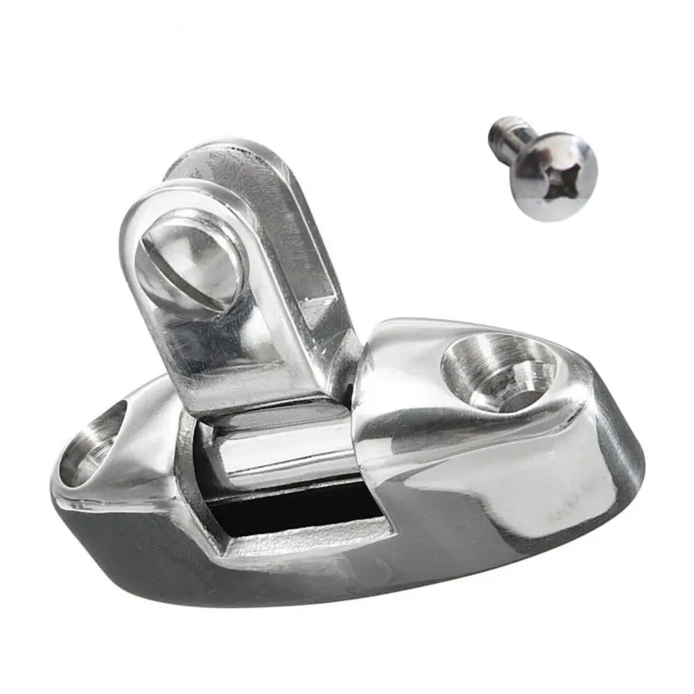 Marine Deck Hinge Swivel Side Mount in 316 Stainless Steel Suitable for Bimini Top and Various Mounting Surfaces
Marine Deck Hinge Swivel Side Mount in 316 Stainless Steel Suitable for Bimini Top and Various Mounting Surfaces