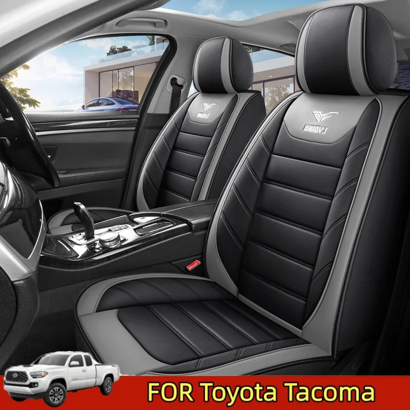 Полный комплект чехлов на сиденье Toyota Tacoma, изготовленные на заказ чехлы на сиденья для пикапа Toyota Tundra Crewmax с водонепроницаемой искусственной кожей
Полный комплект чехлов на сиденье Toyota Tacoma, изготовленные на заказ чехлы на сиденья для пикапа Toyota Tundra Crewmax с водонепроницаемой искусственной кожей