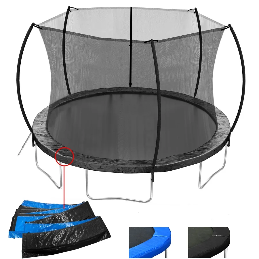 12FT Trampoline Double-side color pad,Trampoline for and Adults with Enclosure Net and Ladder, Curved fence pole
12FT Trampoline Double-side color pad,Trampoline for and Adults with Enclosure Net and Ladder, Curved fence pole