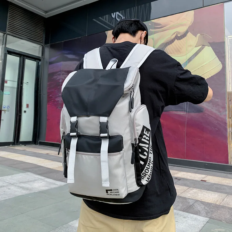 Backpack Korean Style Men's Trendy New Middle School Student Bag Korean Style Workwear Travel
Backpack Korean Style Men's Trendy New Middle School Student Bag Korean Style Workwear Travel