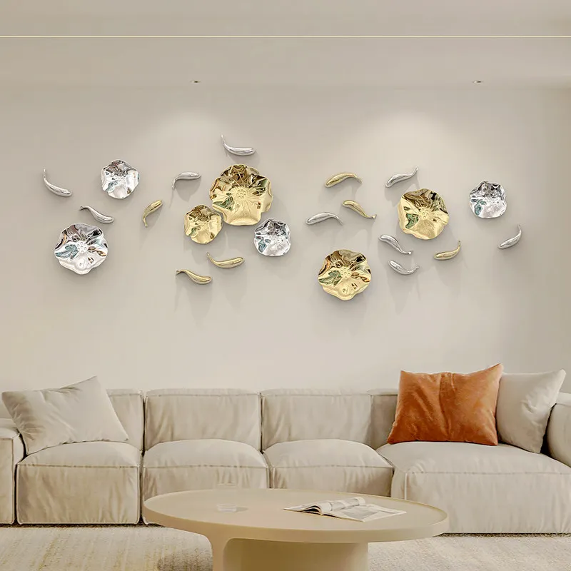 Gold & Silver ABS Electroplated Metal-Like Fish with Lotus Leaves Wall Art – 3D Hanging Decor for Living Room Bedroom Home Hotel
Gold & Silver ABS Electroplated Metal-Like Fish with Lotus Leaves Wall Art – 3D Hanging Decor for Living Room Bedroom Home Hotel