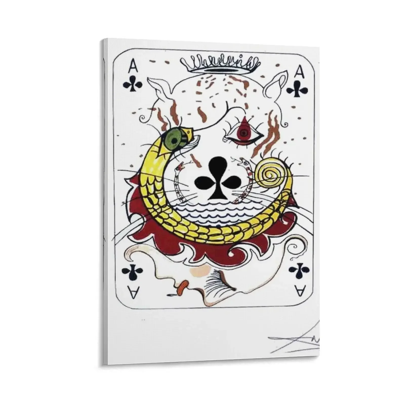 ACE of CLUBS : Vintage 1972 Abstract Lithograph Print Canvas Painting wall art canvas painting decorative pictures for the room
ACE of CLUBS : Vintage 1972 Abstract Lithograph Print Canvas Painting wall art canvas painting decorative pictures for the room