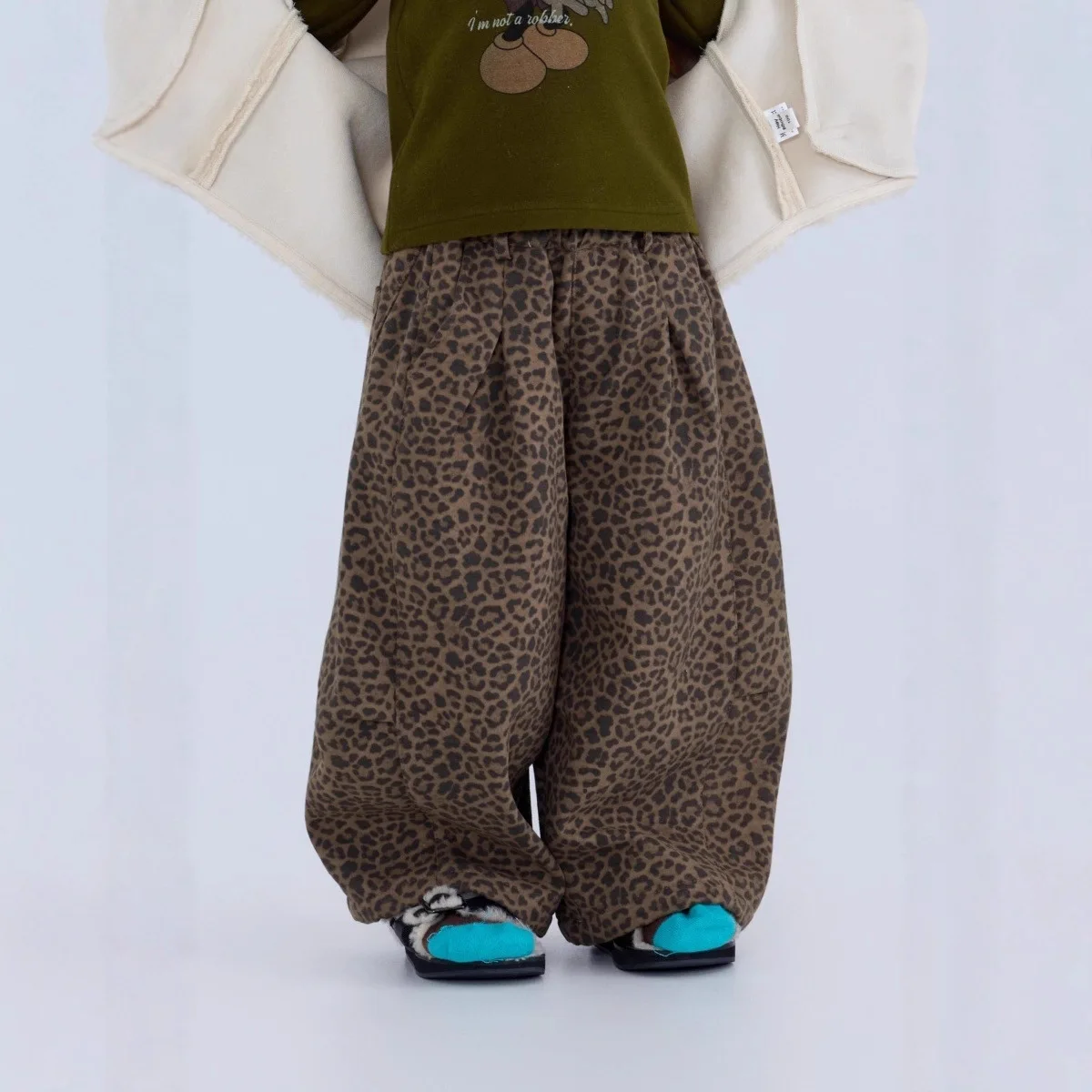 Toddler Girl Wide Leg Pant Leopard Print Kids Baby Girls Fleece Cross Pant New Winter Elastic Waist Little Girls Loose Warm Pant
Toddler Girl Wide Leg Pant Leopard Print Kids Baby Girls Fleece Cross Pant New Winter Elastic Waist Little Girls Loose Warm Pant