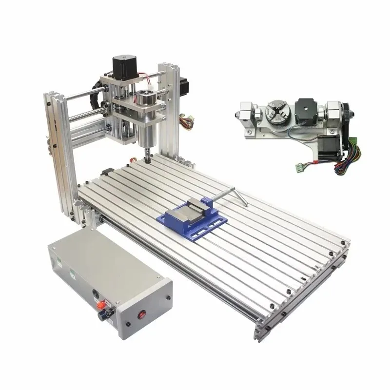 5 axis 3d DIY mini numerical control wood router 3060 metal milling machine woodworking lathe
5 axis 3d DIY mini numerical control wood router 3060 metal milling machine woodworking lathe