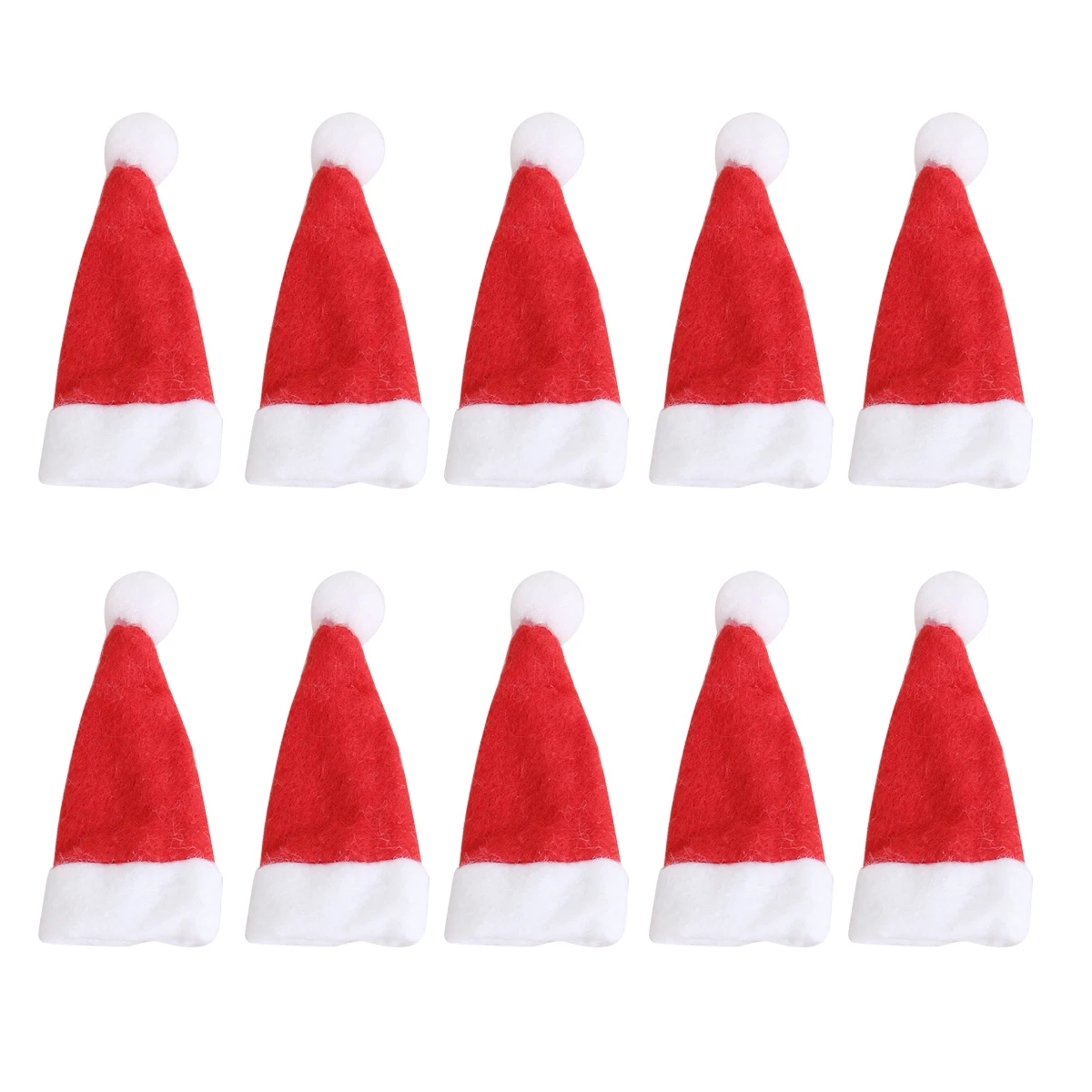10pcs Lollipop Hat Christmas Candy Cover Mini Decorations Reusable Party Accessories DIY Props Santa Hats Non Woven Fabric
10pcs Lollipop Hat Christmas Candy Cover Mini Decorations Reusable Party Accessories DIY Props Santa Hats Non Woven Fabric