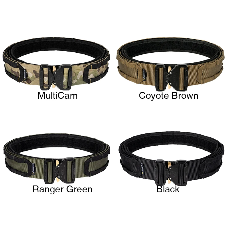 IDOGEAR Hunting Tactical 2 Inch Military Combat Belt Original Metal Buckle Duty MOLLE Men Belt Quick Release Airsoft Accessories
IDOGEAR Hunting Tactical 2 Inch Military Combat Belt Original Metal Buckle Duty MOLLE Men Belt Quick Release Airsoft Accessories