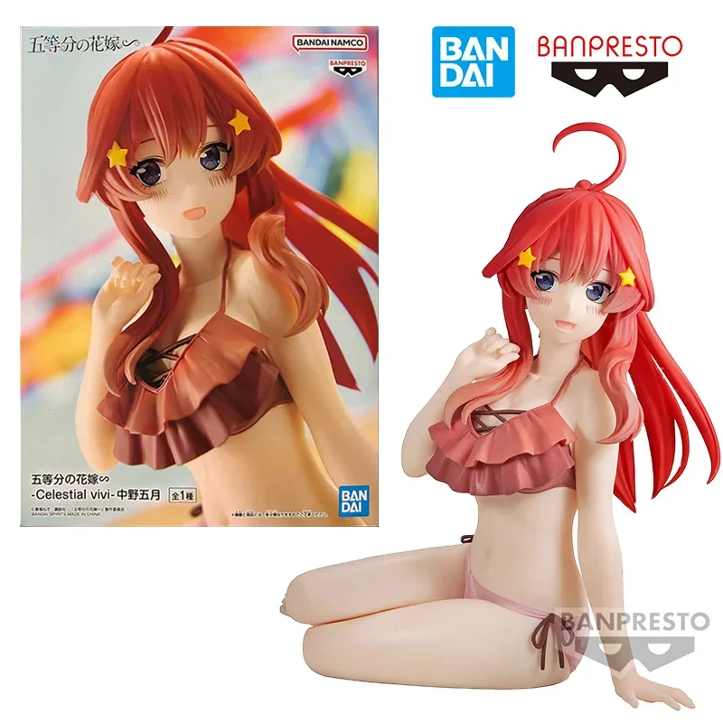Bandai Banpresto Celestial Vivi Itsuki Nakano The Quintessential Quintuplets, оригинальная аниме-фигурка, модель игрушки, подарочная коллекция 
Bandai Banpresto Celestial Vivi Itsuki Nakano The Quintessential Quintuplets, оригинальная аниме-фигурка, модель игрушки, подарочная коллекция