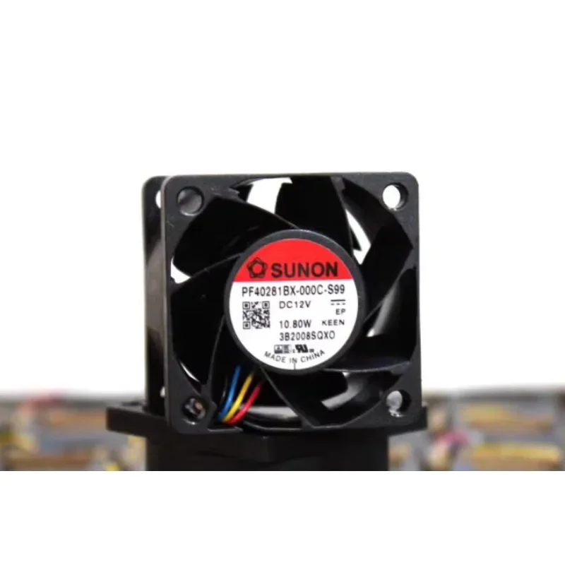 Вентилятор охлаждения сервера SUNON PF40281BX-000C-S99, 12В, 10.8Вт, 40x40x28мм, 4-проводной
Вентилятор охлаждения сервера SUNON PF40281BX-000C-S99, 12В, 10.8Вт, 40x40x28мм, 4-проводной
