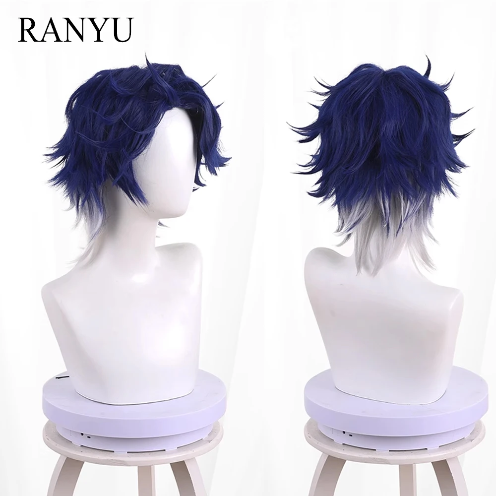 RANYU Honkai Star Rail Sampo Koski Wig Synthetic Short Straight Blue Gray Mixed Game Anime Cosplay Hair Wig for Party
RANYU Honkai Star Rail Sampo Koski Wig Synthetic Short Straight Blue Gray Mixed Game Anime Cosplay Hair Wig for Party