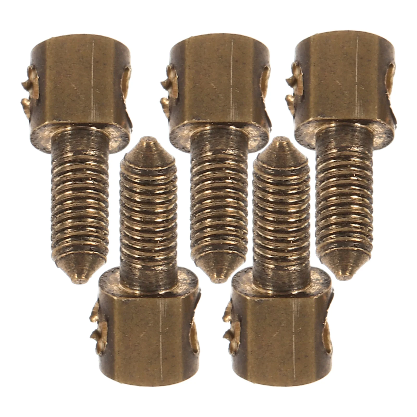 5Pcs Metal Bow Frog Screw for Violin Viola Cello String Adjustment Precision Design Durable Wear Resistant Compact Versatile
5Pcs Metal Bow Frog Screw for Violin Viola Cello String Adjustment Precision Design Durable Wear Resistant Compact Versatile