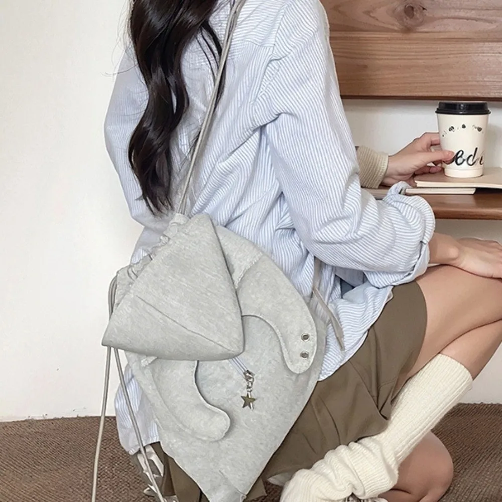 Ox Horn Hooded Backpack Large Capacity Korean Style Hoodie Design Schoolbag Solid Color Cotton and Linen Drawstring Bag Shopping
Ox Horn Hooded Backpack Large Capacity Korean Style Hoodie Design Schoolbag Solid Color Cotton and Linen Drawstring Bag Shopping