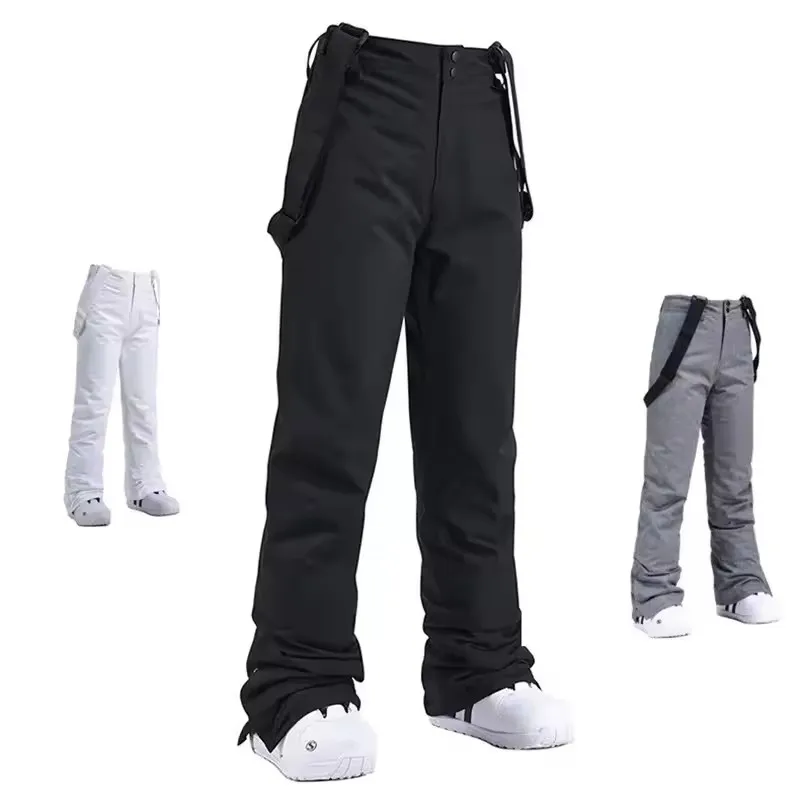 High Quality Men Women Winter Thick Warm Skiing Pants Windproof Waterproof Suspender Trousers Snow Snowboard Pants Plus Size
High Quality Men Women Winter Thick Warm Skiing Pants Windproof Waterproof Suspender Trousers Snow Snowboard Pants Plus Size