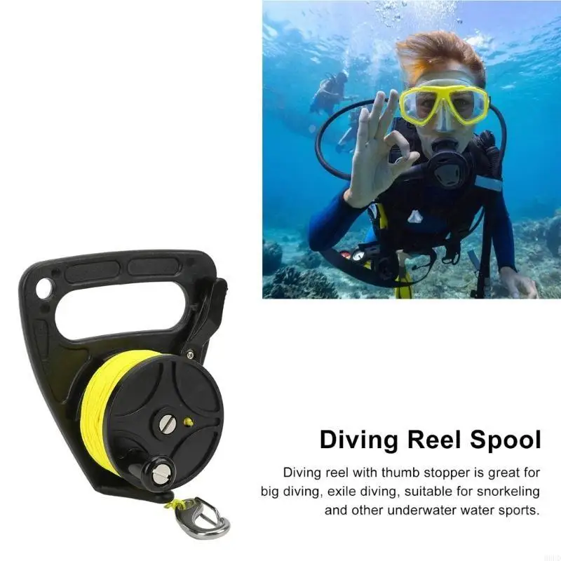 Light Weight Scubas Diving Reel Line Scubas Ratchets Dives Reel with Handle Stop Switches for for Underwater Activity 69HD
Light Weight Scubas Diving Reel Line Scubas Ratchets Dives Reel with Handle Stop Switches for for Underwater Activity 69HD