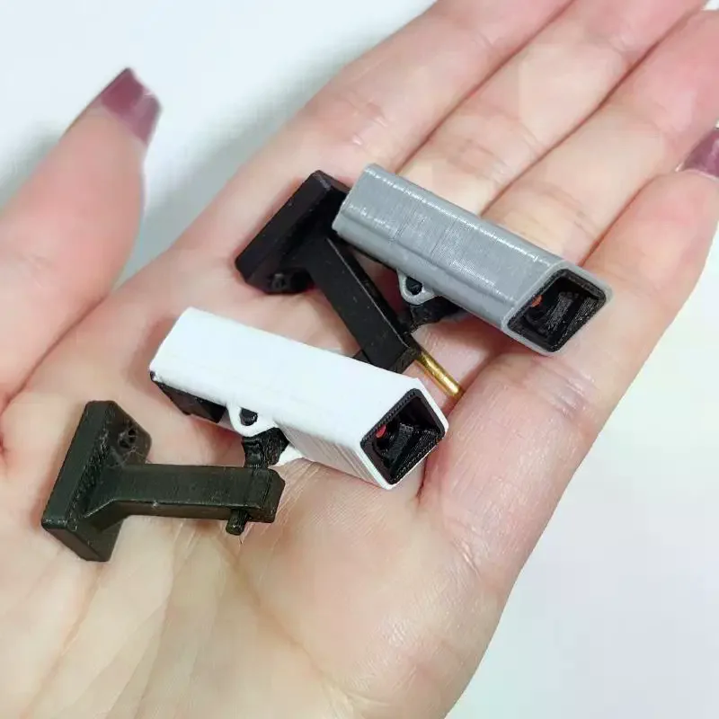 1/2Pcs 1/12 Dollhouse Mini Surveillance Camera Model For Micro Landscape Decoration Miniature Food And Play Scene Ornament
1/2Pcs 1/12 Dollhouse Mini Surveillance Camera Model For Micro Landscape Decoration Miniature Food And Play Scene Ornament