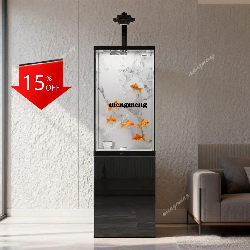 R134 New living room fish tank 2026 bottom filter ultra-white glass home ecological aquarium modern
R134 New living room fish tank 2026 bottom filter ultra-white glass home ecological aquarium modern