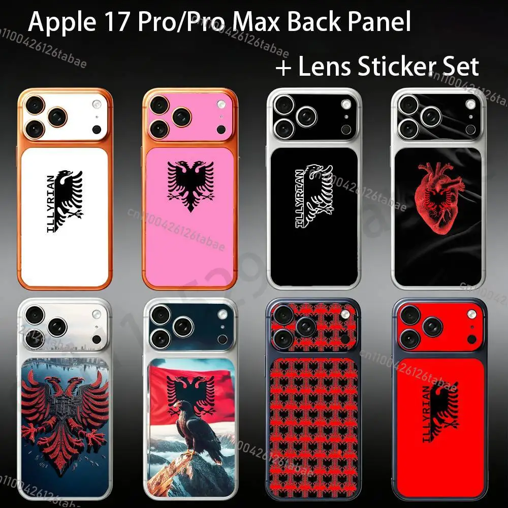 NEW Albania Flag Passport Illyrian Eagle For iPhone 17Pro/ProMax Battry Back Cover with Camera Decal Skin Rear Sticker Film
NEW Albania Flag Passport Illyrian Eagle For iPhone 17Pro/ProMax Battry Back Cover with Camera Decal Skin Rear Sticker Film
