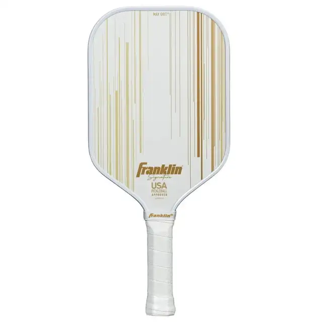 Franklin Sports Pro Signature Pickleball Paddles — Núcleo de Poliéster de 13 мм — Роза
Franklin Sports Pro Signature Pickleball Paddles — Núcleo de Poliéster de 13 мм — Роза