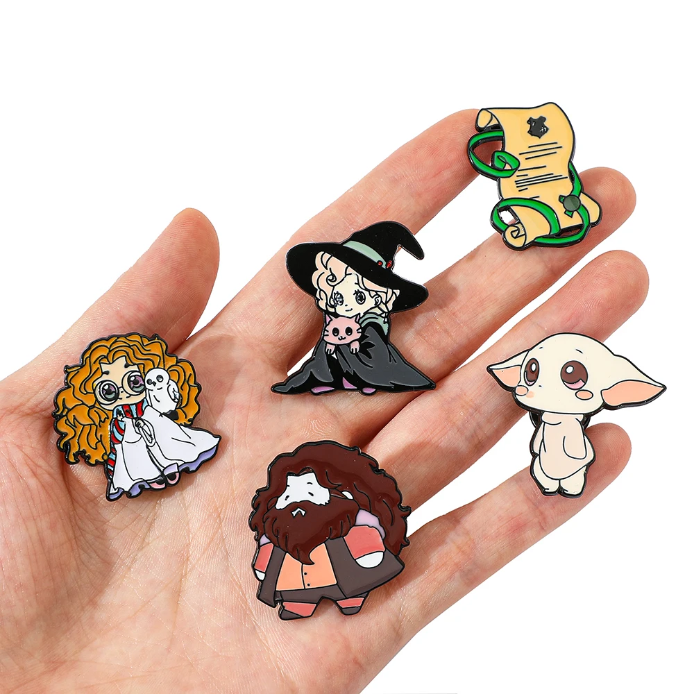 5 шт., мультяшная брошь, индивидуальный волшебник, эмалированная булавка, металлический значок, ювелирные изделия, одежда, аксессуары для рюкзака, подарок для друзей
5 шт., мультяшная брошь, индивидуальный волшебник, эмалированная булавка, металлический значок, ювелирные изделия, одежда, аксессуары для рюкзака, подарок для друзей