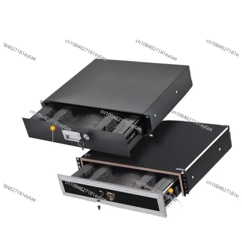 2U Cabinet Drawer with Lock 3U Metal Iron Drawer Microphone Storage Box
2U Cabinet Drawer with Lock 3U Metal Iron Drawer Microphone Storage Box