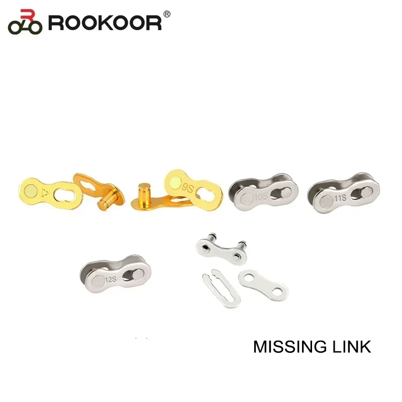 Rookoor Magic Master Missing Link для цепи K7 1 пара подходит для 6s/7s/8s/9s/10s 11s MTB и дорожных велосипедных цепей Запчасти для ремонта велосипедов
Rookoor Magic Master Missing Link для цепи K7 1 пара подходит для 6s/7s/8s/9s/10s 11s MTB и дорожных велосипедных цепей Запчасти для ремонта велосипедов