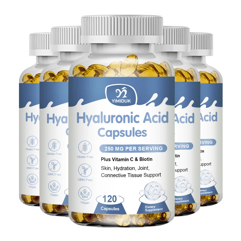 Powerful Hydrolyzed Collagen Capsules with Hyaluronic Acid Antioxidant Skin Hair Nails Health With Vitamins & Minerals
Powerful Hydrolyzed Collagen Capsules with Hyaluronic Acid Antioxidant Skin Hair Nails Health With Vitamins & Minerals