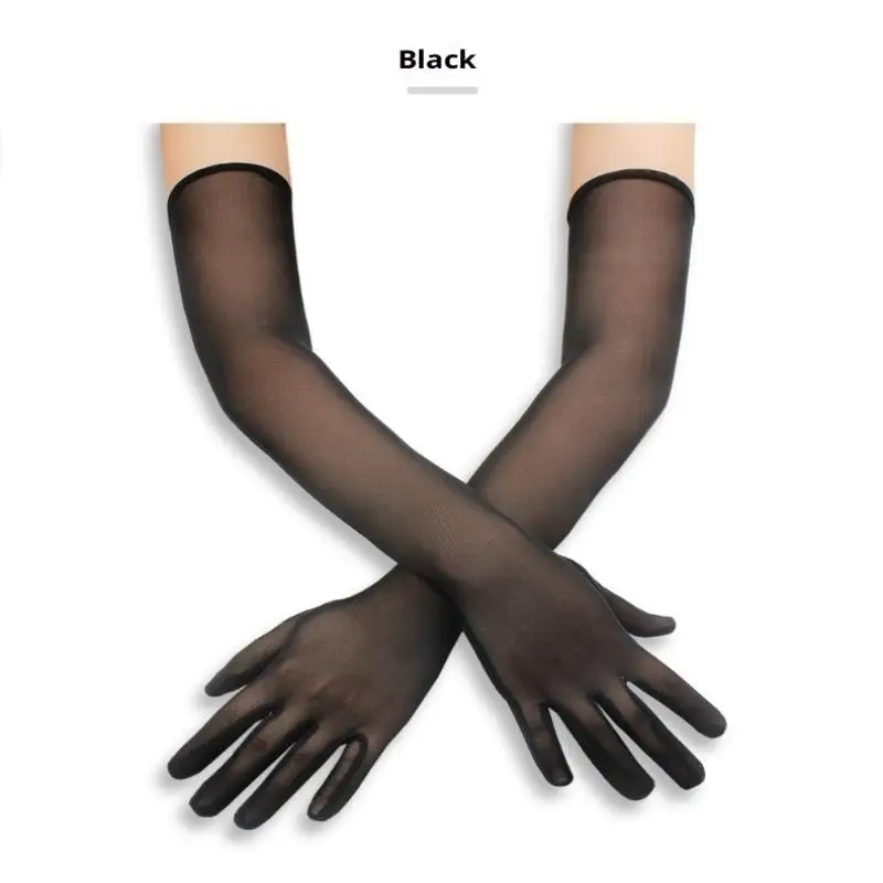 55 см Сексуальные кружевные тонкие прозрачные длинные перчатки из сетчатой ткани для женщин и мужчин, для сценических выступлений, вечеринок, косплея, эластичные
55 см Сексуальные кружевные тонкие прозрачные длинные перчатки из сетчатой ткани для женщин и мужчин, для сценических выступлений, вечеринок, косплея, эластичные