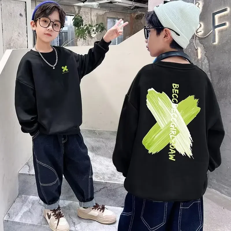 Boys hoodie long sleeve sweatshirt shirt cool streetwear Spring Autumn 4 5 6 7 8 9 10 11 12 13 14 15 year kids luxury clothing
Boys hoodie long sleeve sweatshirt shirt cool streetwear Spring Autumn 4 5 6 7 8 9 10 11 12 13 14 15 year kids luxury clothing
