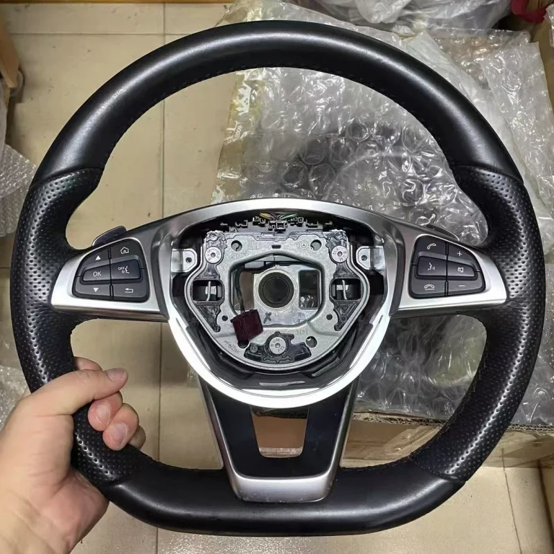 Replacement Real Carbon Fiber Steering Wheel Leather For Mercedes-Benz W205 W213 C-Class E-Class Accessories
Replacement Real Carbon Fiber Steering Wheel Leather For Mercedes-Benz W205 W213 C-Class E-Class Accessories