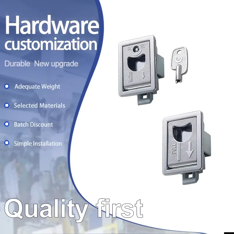 Zinc Alloy Flat Lock Suitable For Industrial Electrical Equipment And Mechanical Equipment Electrical Cabinets
Zinc Alloy Flat Lock Suitable For Industrial Electrical Equipment And Mechanical Equipment Electrical Cabinets